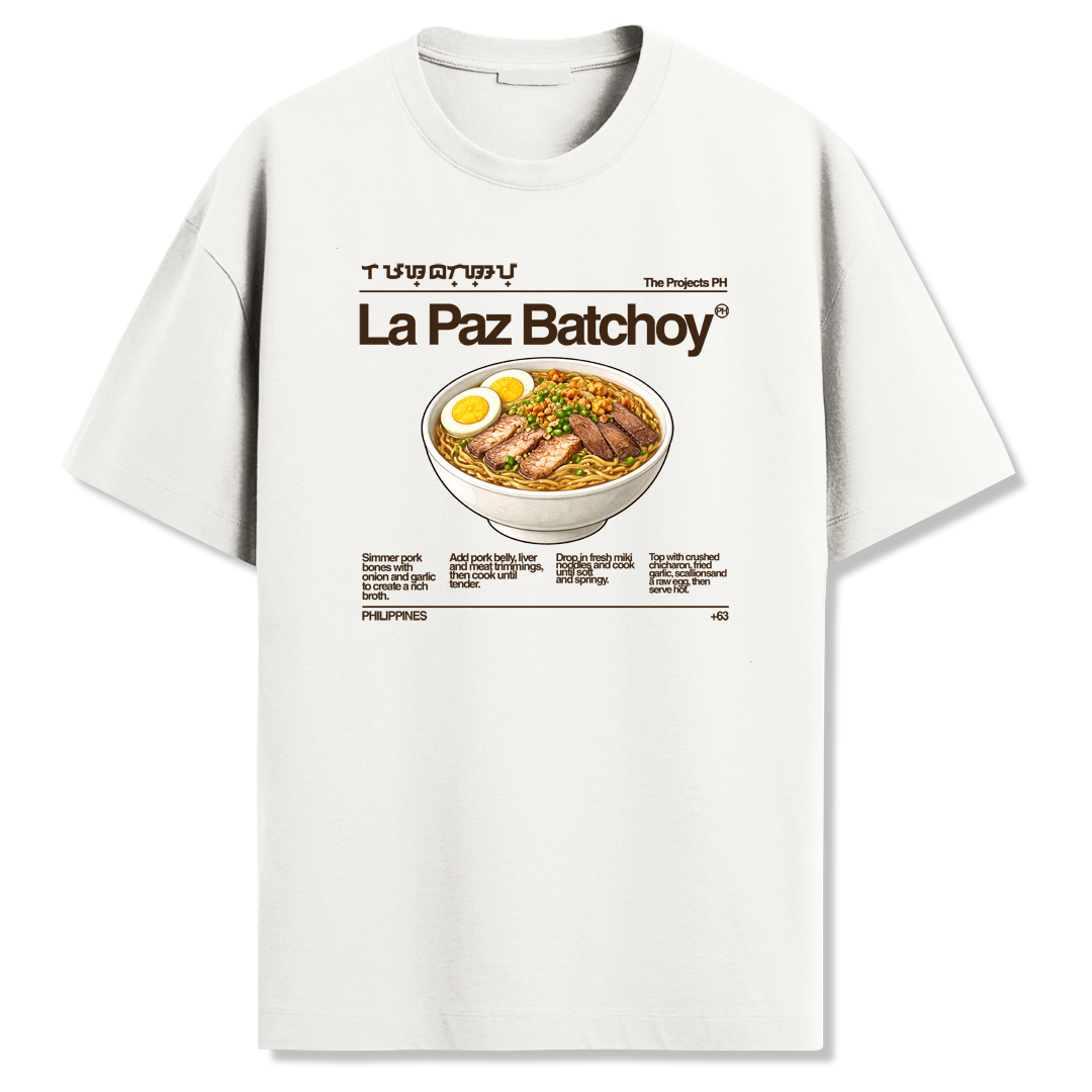 La Paz Batchoy Oversized Fit Shirt