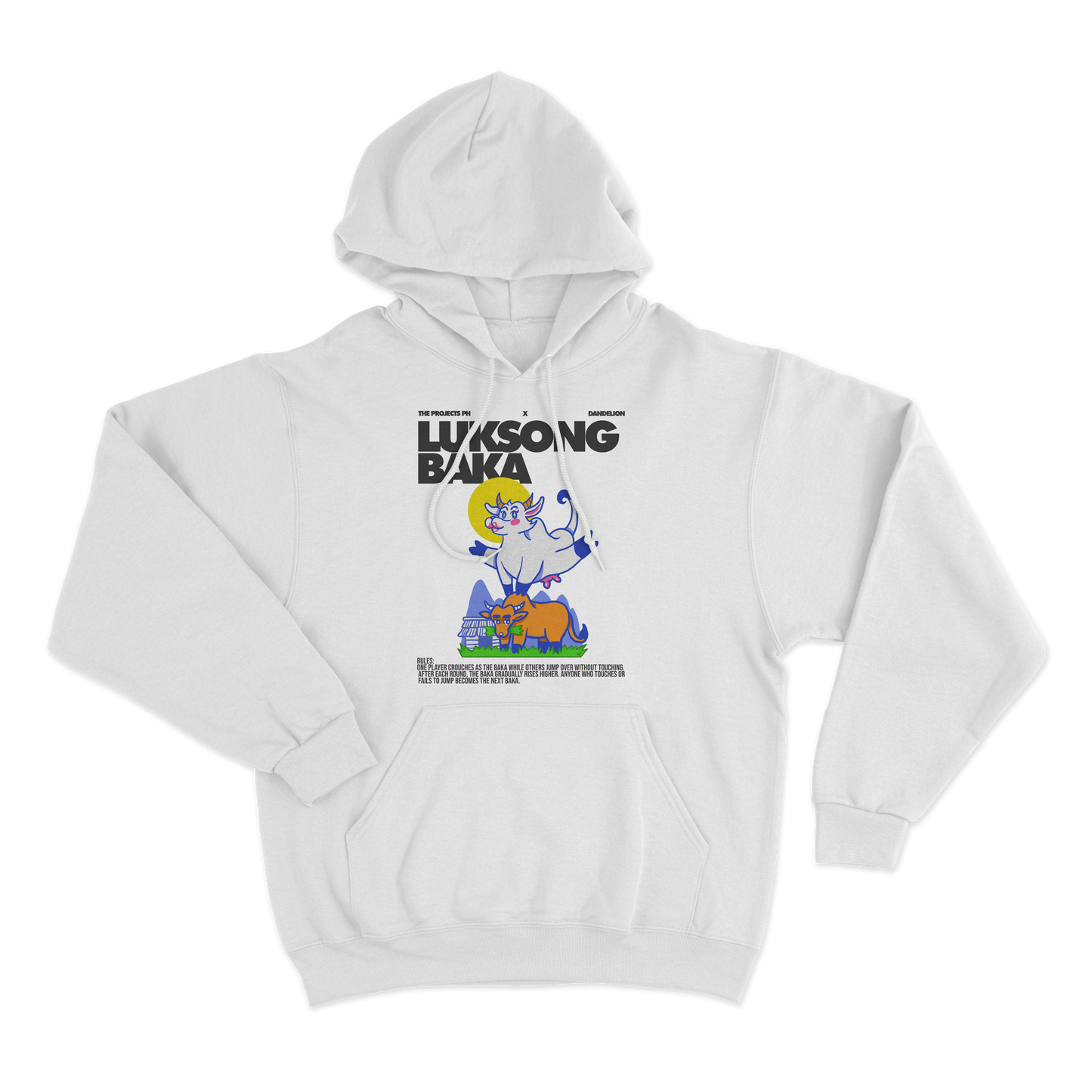 LUKSONG BAKA  HOODIE - TPPH X DANDELION