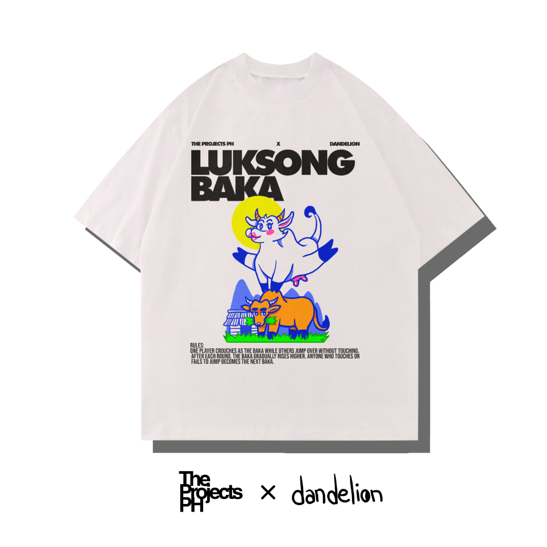 LUKSONG BAKA OVERSIZED BOXY TEE - TPPH X DANDELION