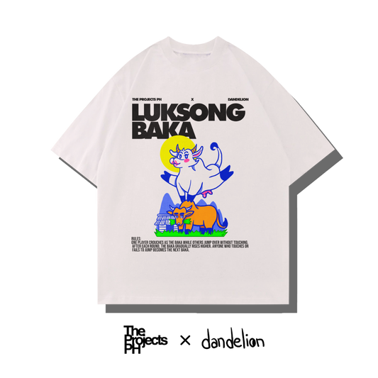 LUKSONG BAKA OVERSIZED BOXY TEE - TPPH X DANDELION