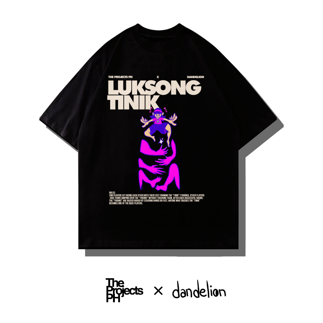 LUKSONG TINIK OVERSIZED BOXY TEE - TPPH X DANDELION