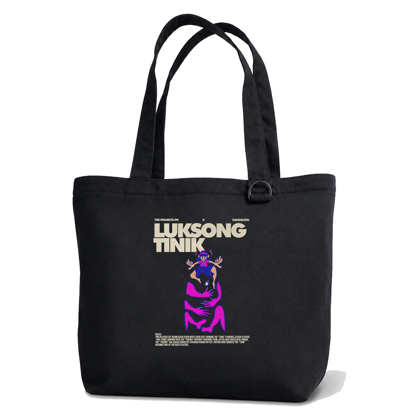 Luksong Tinik- Everyday Canvas Tote