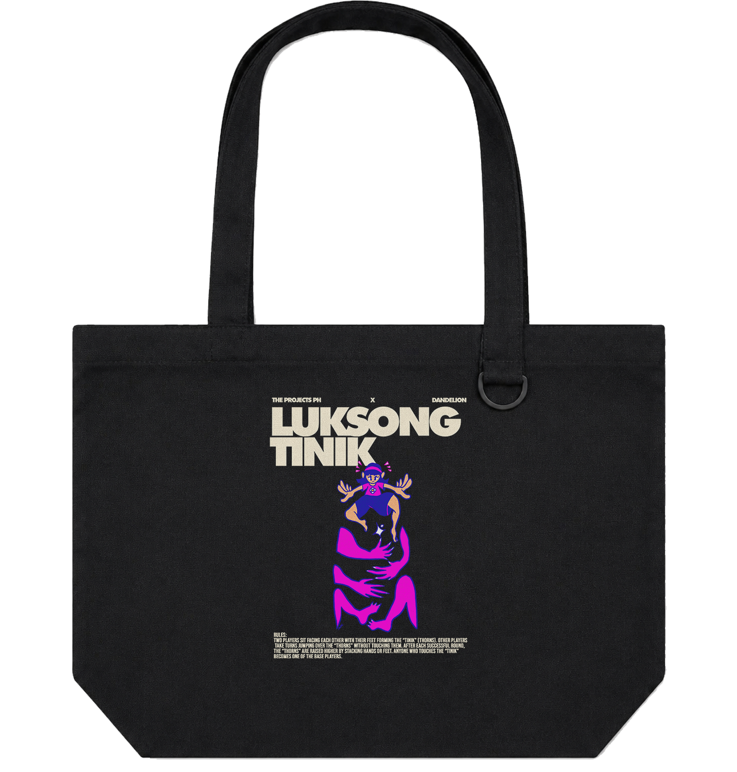 Luksong Tinik– Personalized Canvas Tote