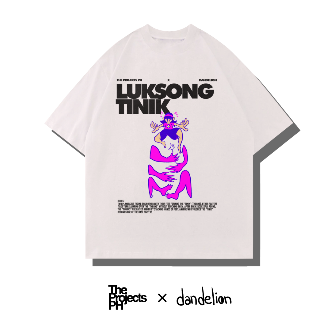 LUKSONG TINIK OVERSIZED BOXY TEE - TPPH X DANDELION