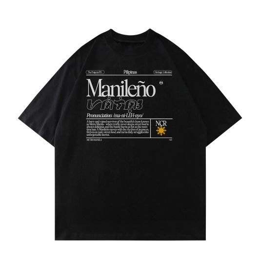 Manileño Oversized Tee
