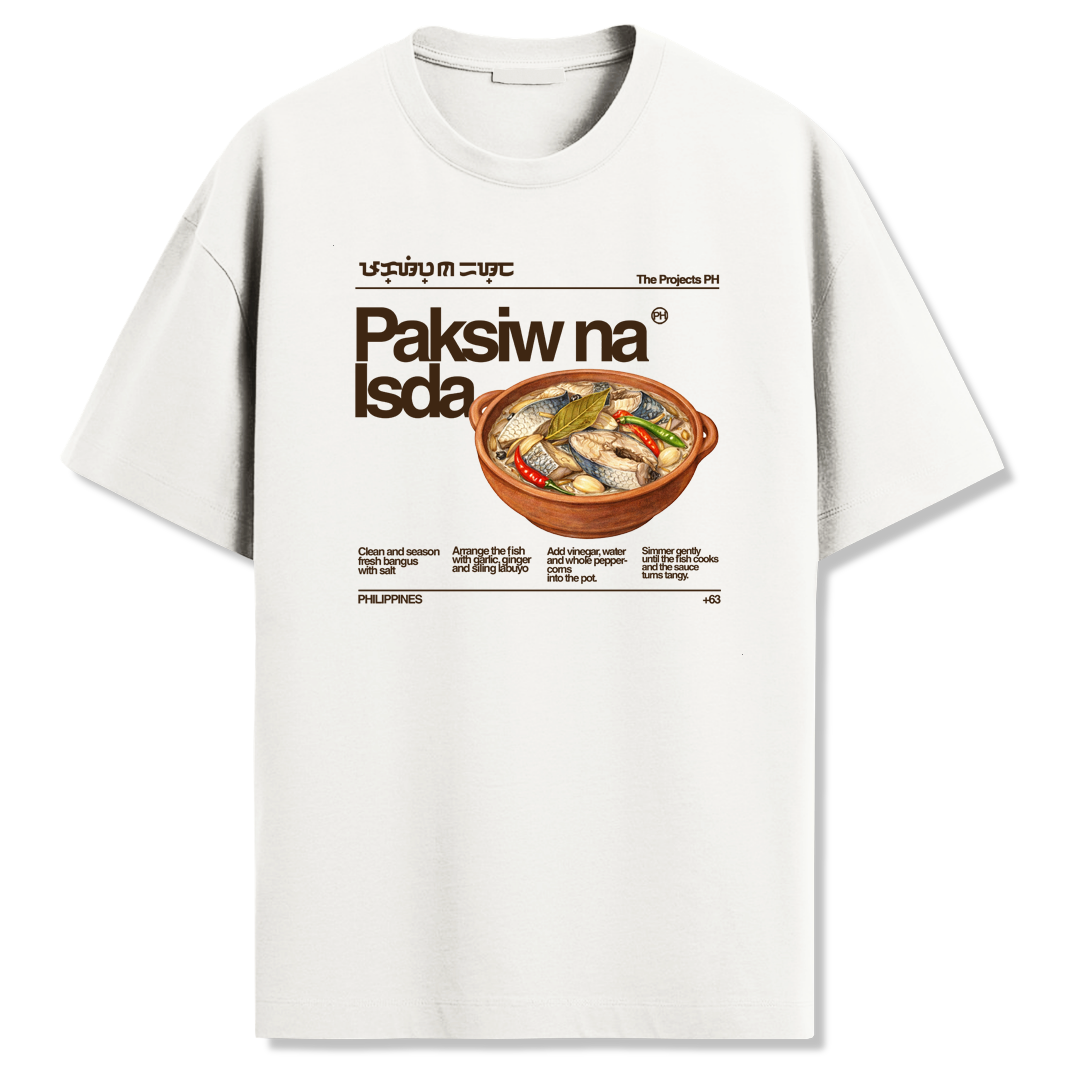 Paksiw na Isda Oversized Fit Shirt – The Projects
