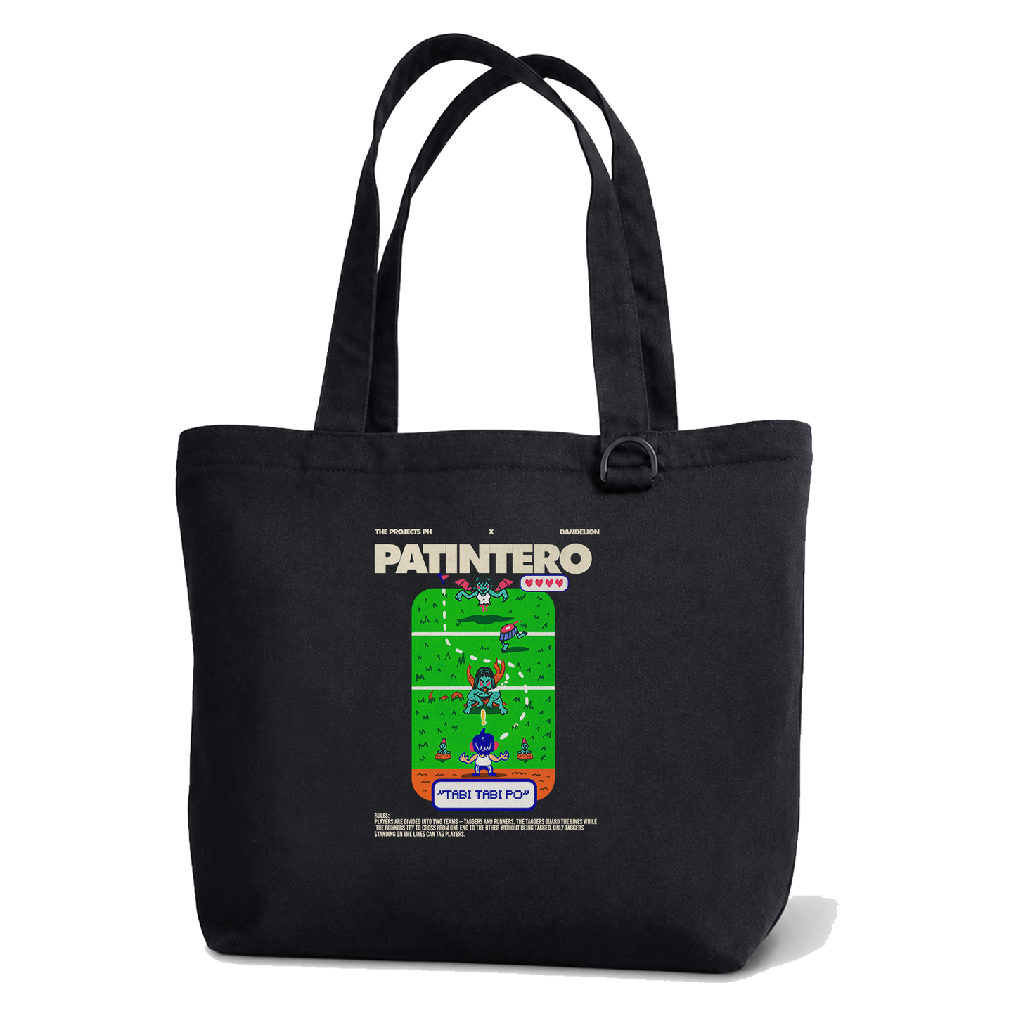 Patintero - Everyday Canvas Tote