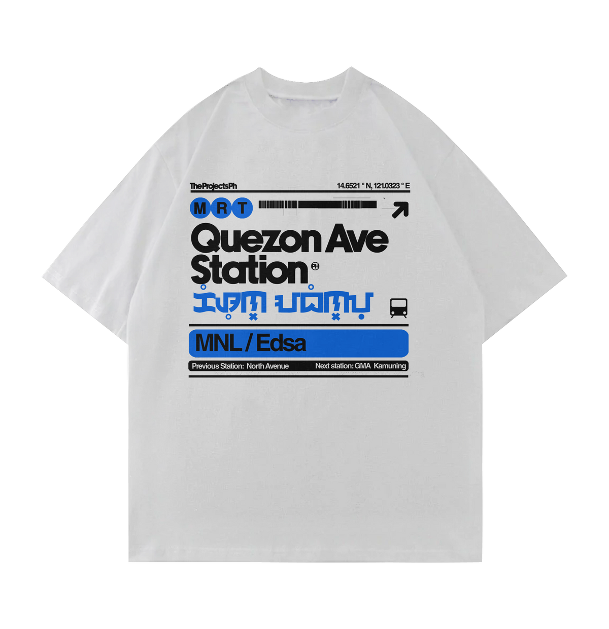 Q AVE STATION DRY FIT TEE (Copy)
