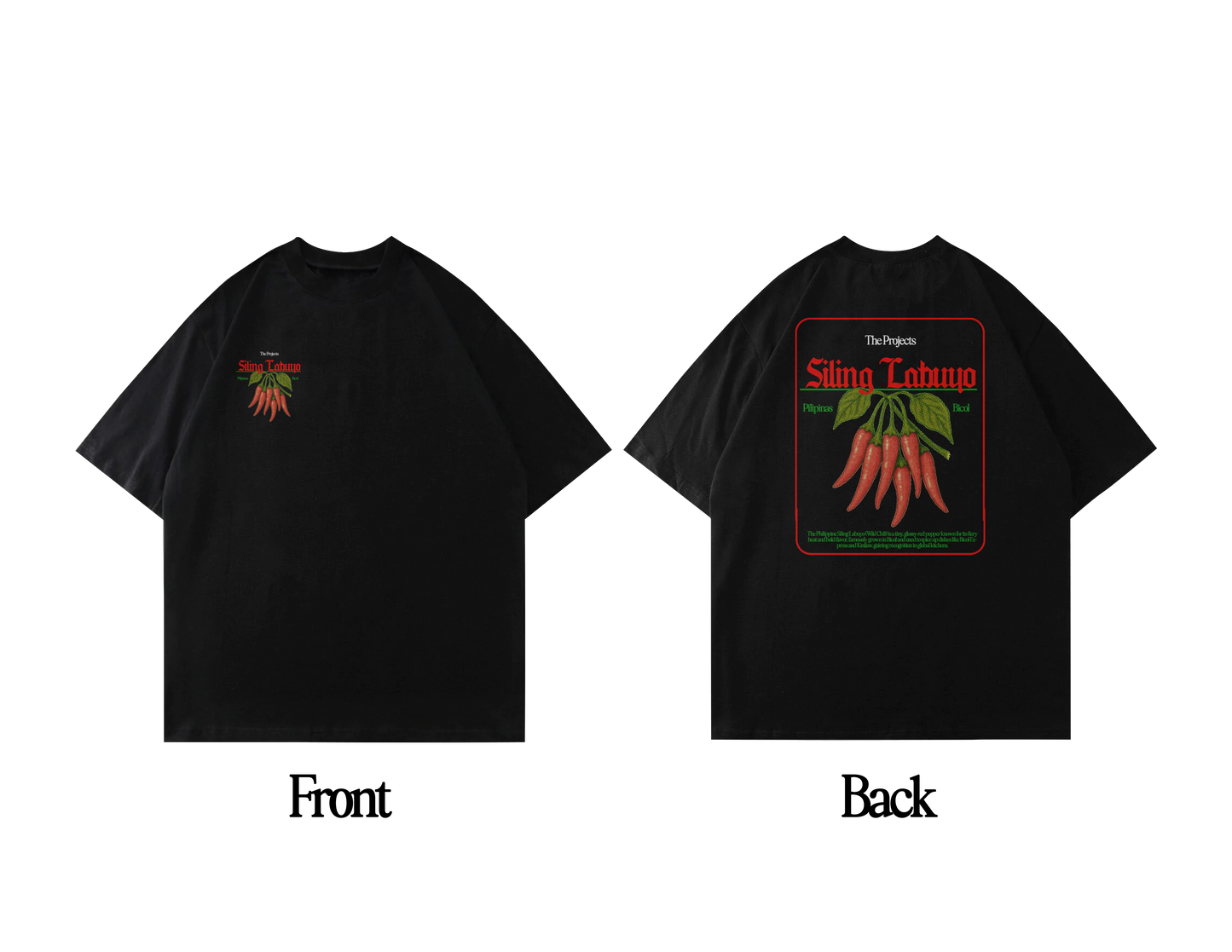 Siling Labuyo Oversized Tee V2