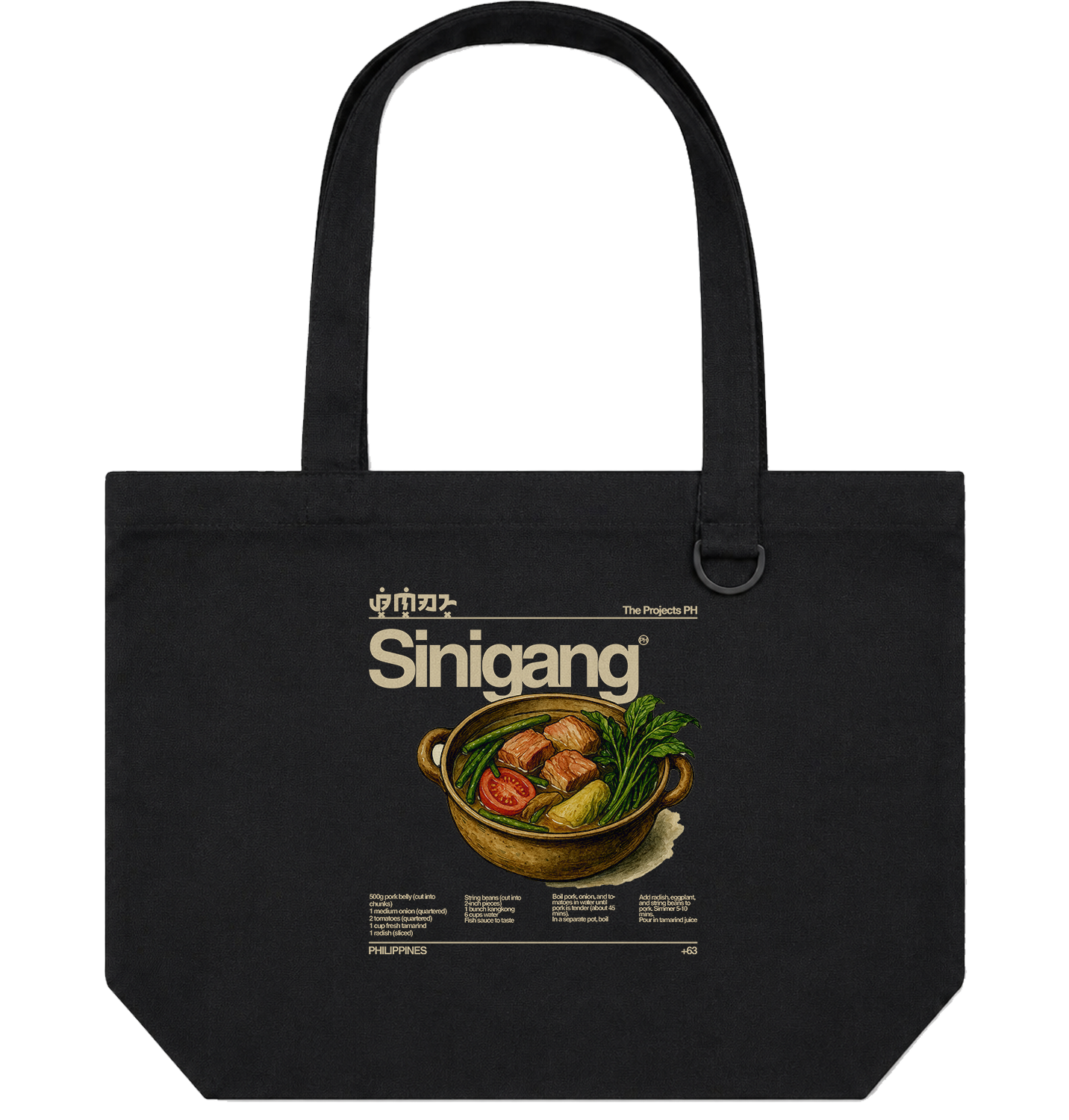 Sinigang – Personalized Canvas Tote