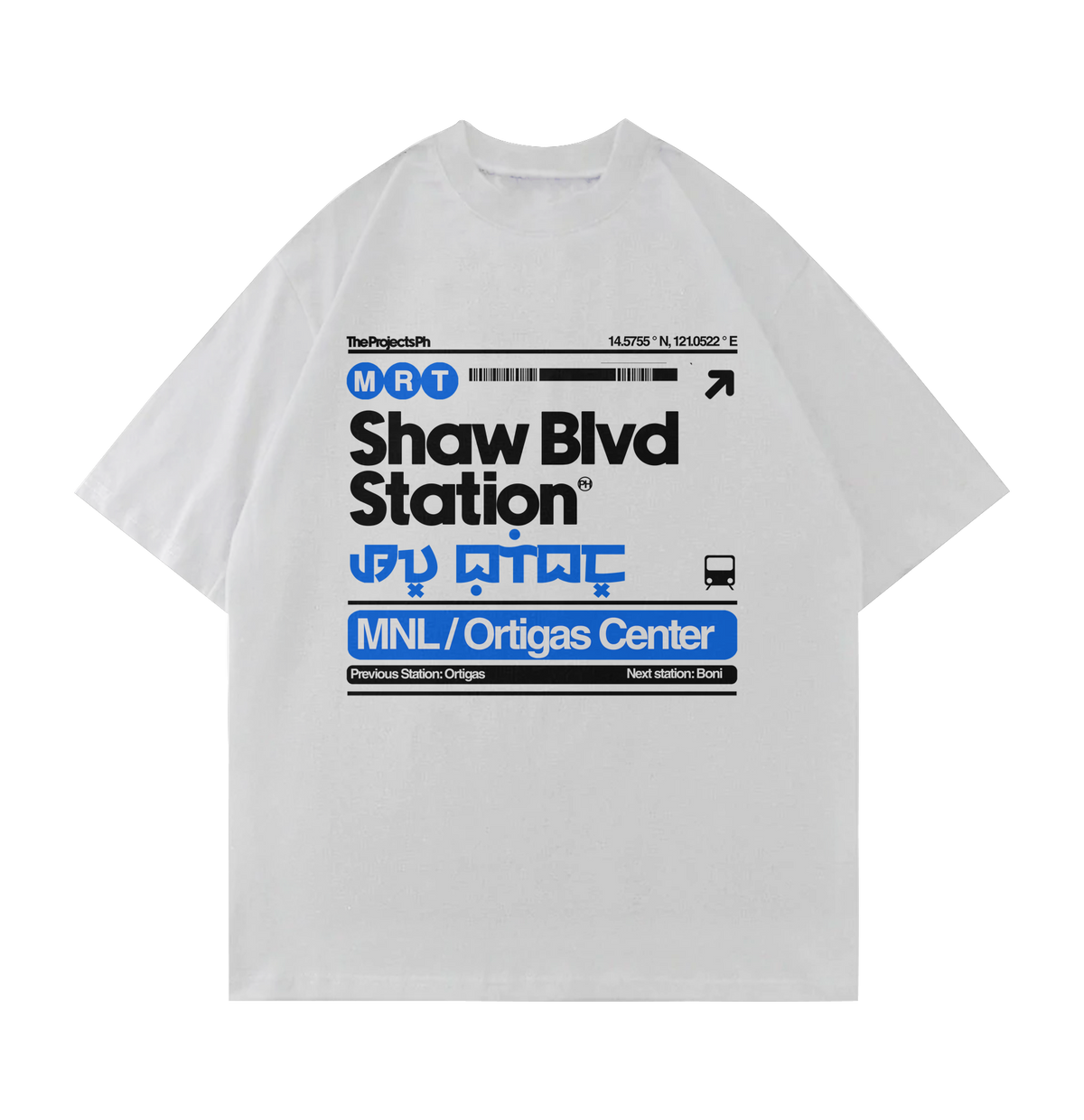 SHAW BLVD STATION DRY FIT TEE
