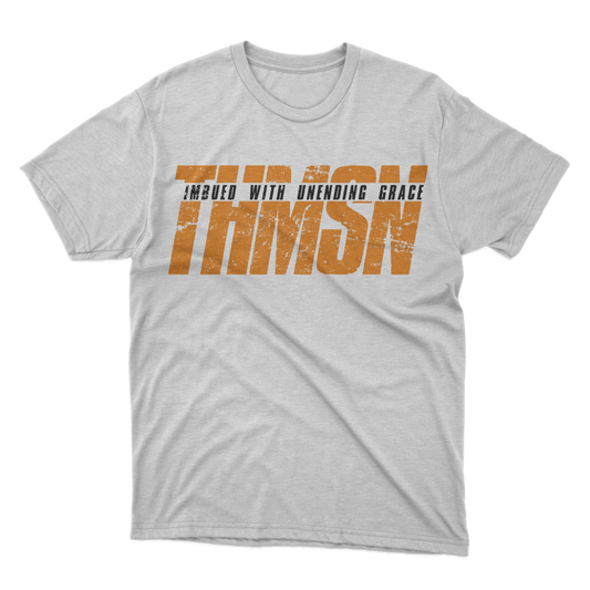 THMSN white Tee - Cotton Spandex Tee