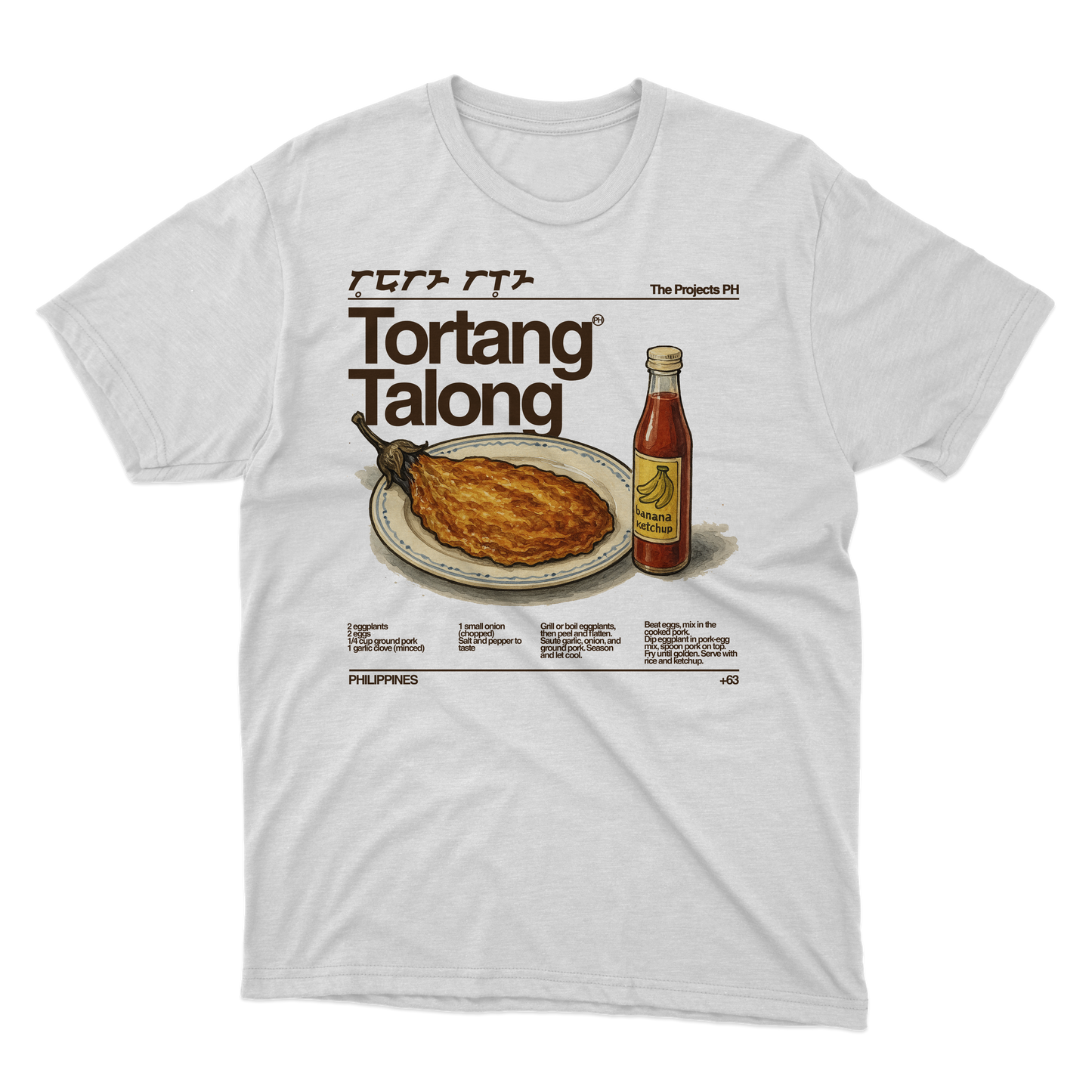 Tortang Talong regular Fit Shirt