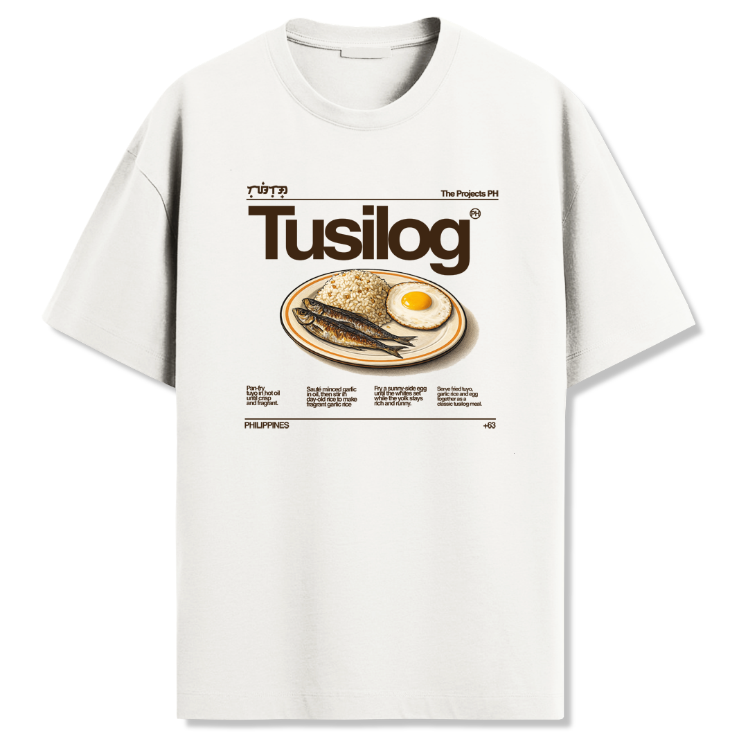 Tusilog Oversized Fit Shirt