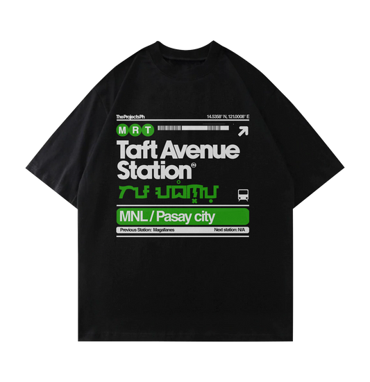 Taft station Oversized Tee
