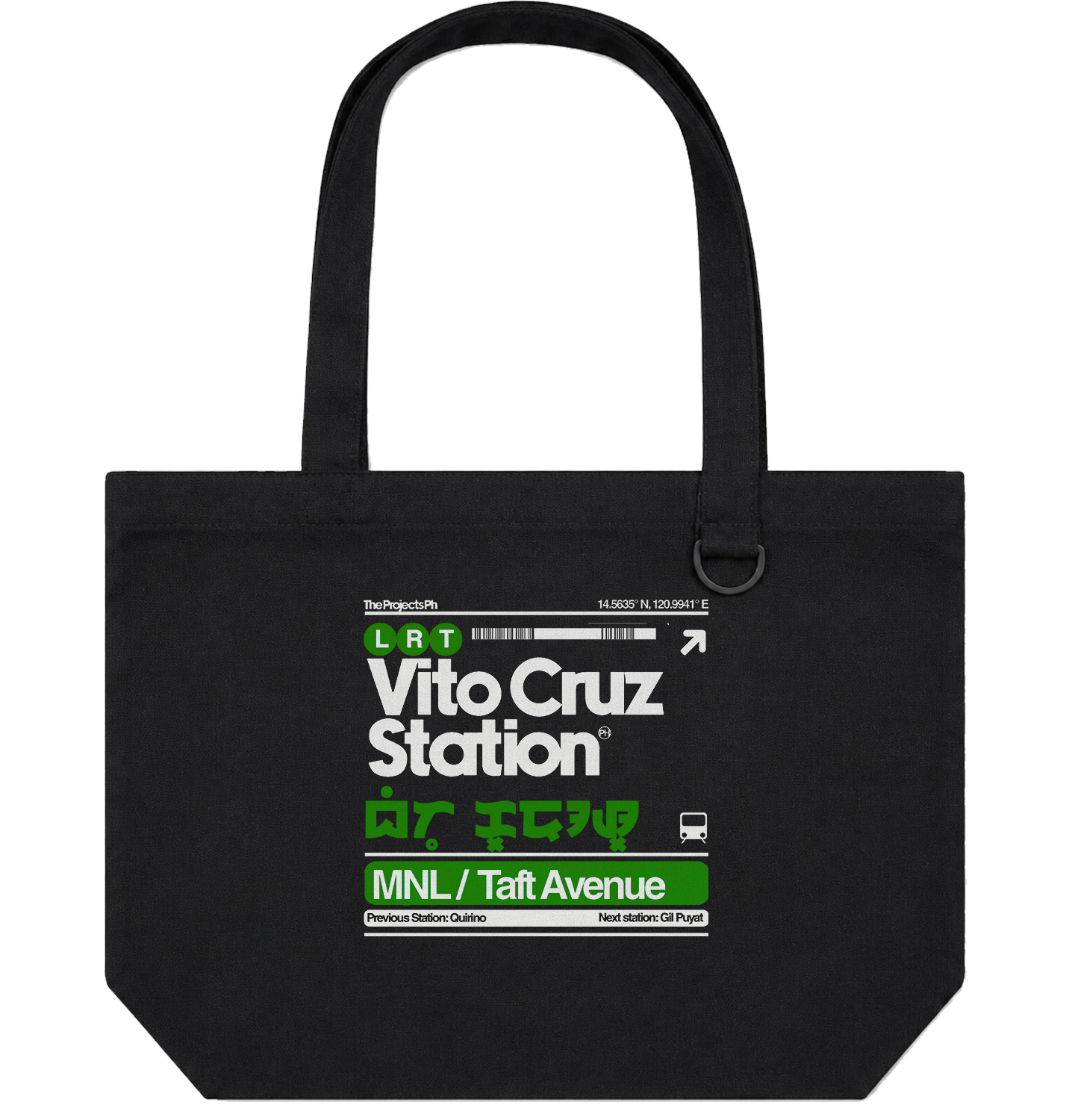 Vito Cruz – Personalized Canvas Tote