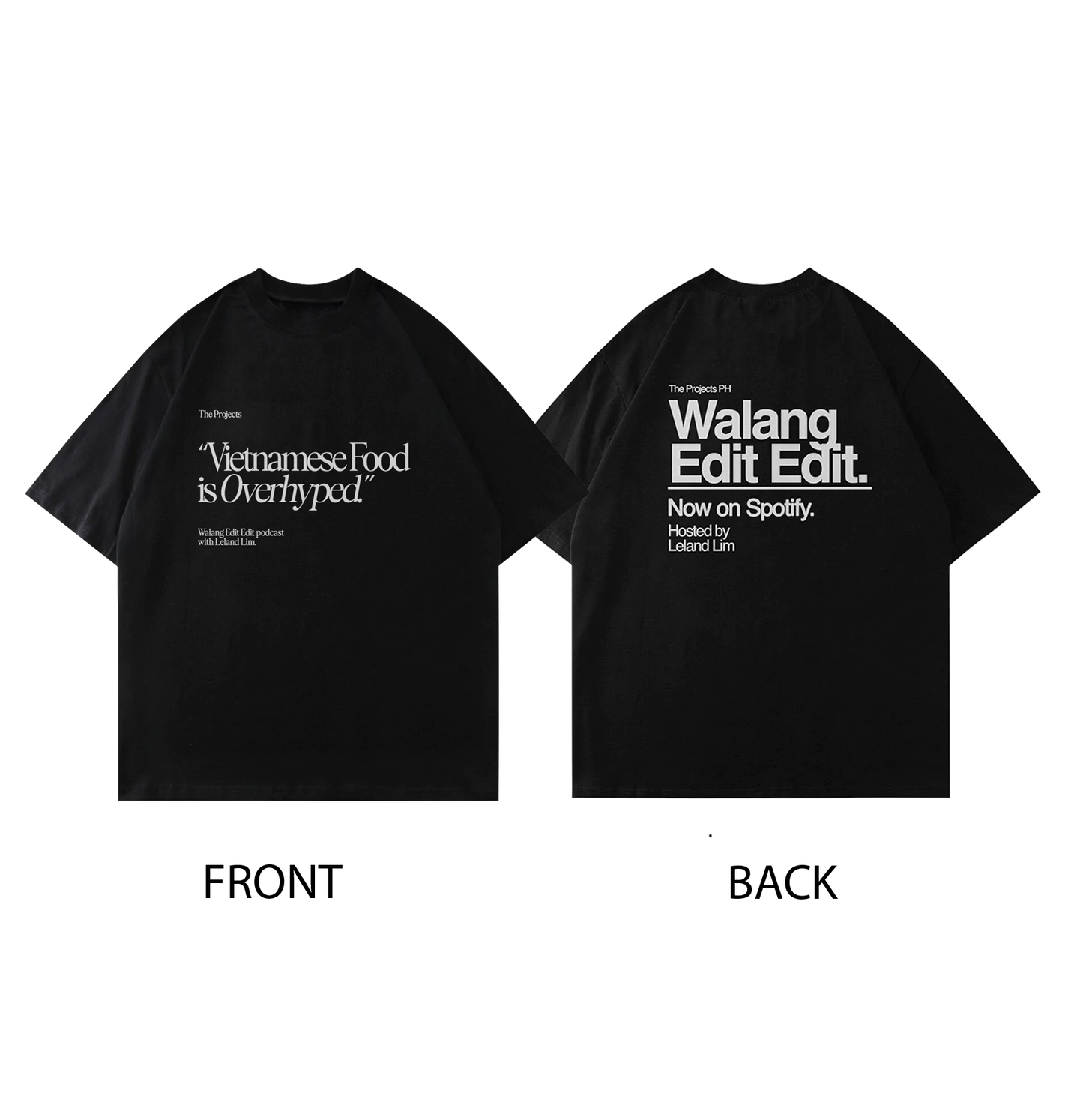 WEE-02 OVERSIZED PREMIUM TEE