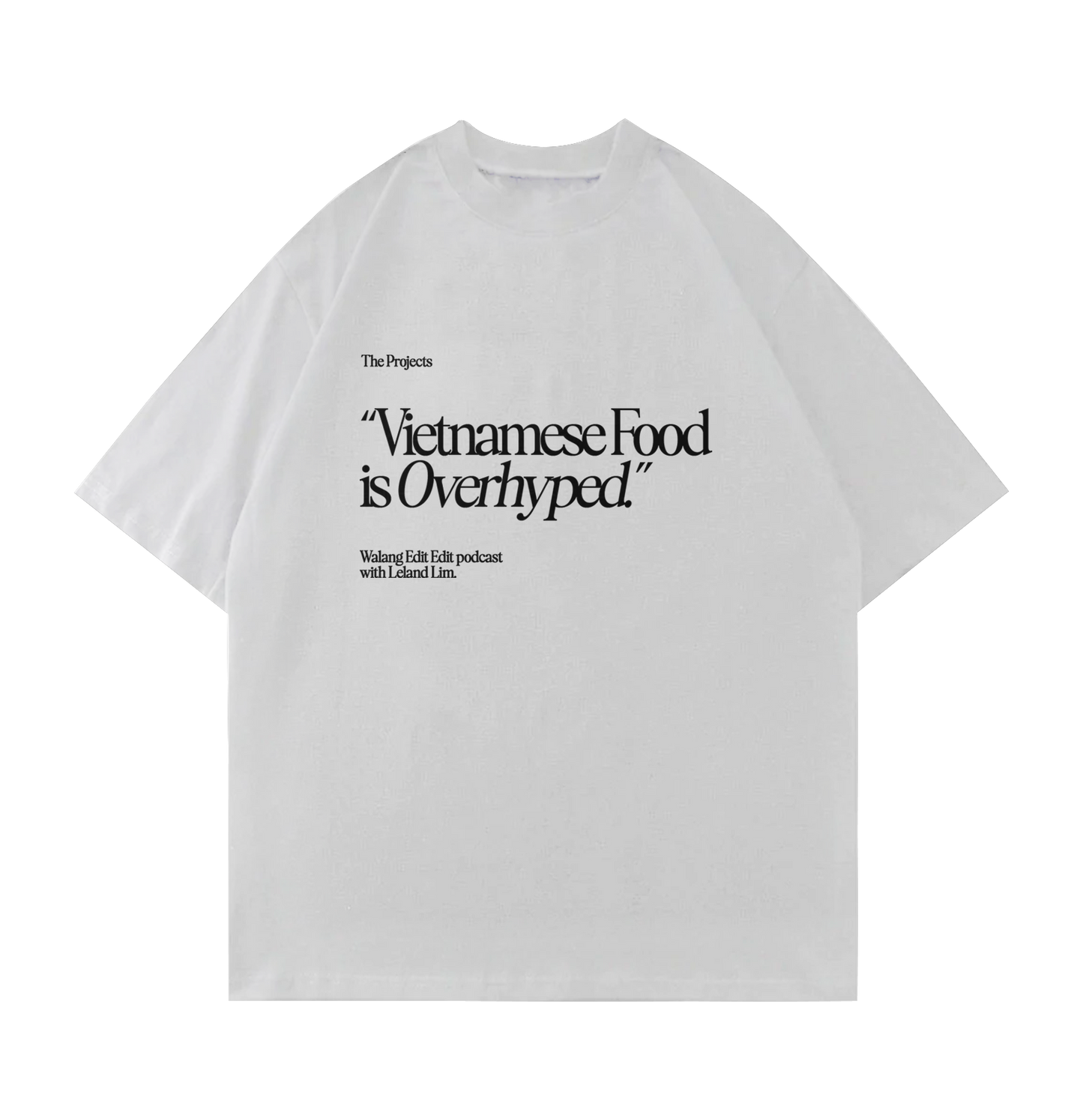 WEE-02 OVERSIZED PREMIUM TEE