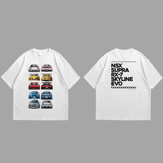 JDM LINEUP V2 OS TEE - LIMITED - The Projects